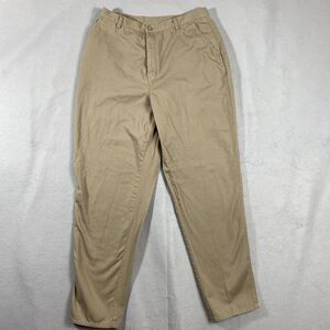 CJ Banks Dress Dress Cargo Pants Womens Plus 14W Tall Beige Tan Carpenter